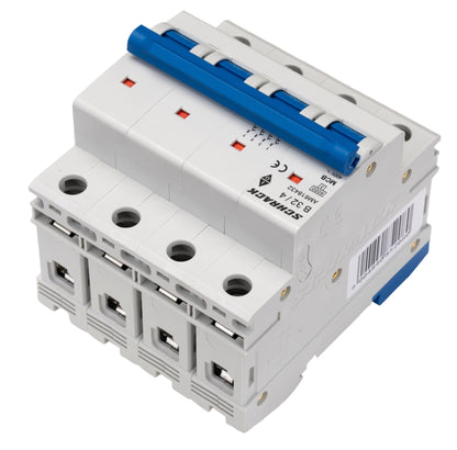 Miniature Circuit Breaker (MCB) AMPARO 6kA, B 32A, 4-pole