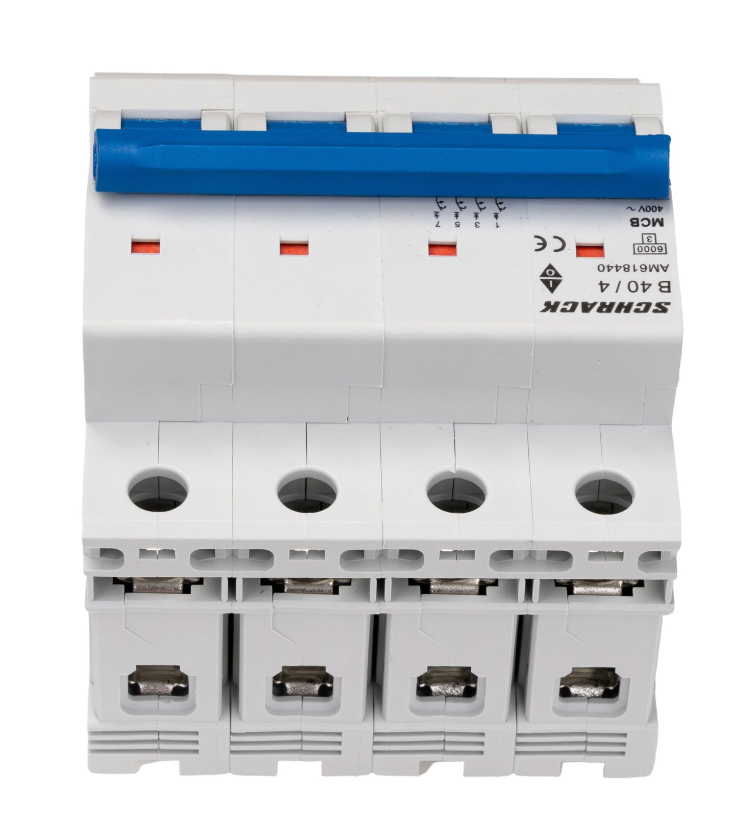 Miniature Circuit Breaker (MCB) AMPARO 6kA, B 40A, 4-pole