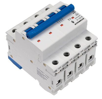 Miniature Circuit Breaker (MCB) AMPARO 6kA, B 40A, 4-pole