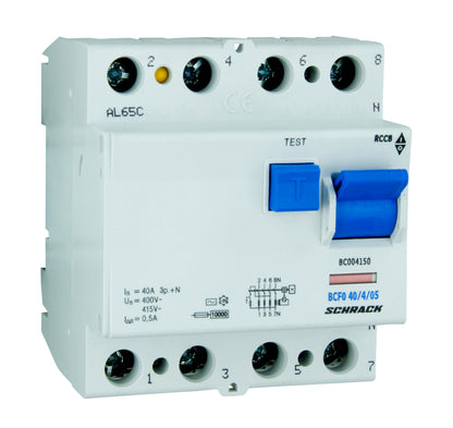 Intreruptor diferential 40A 4poli 500mA