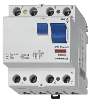 Intreruptor diferential 40A 4poli 500mA