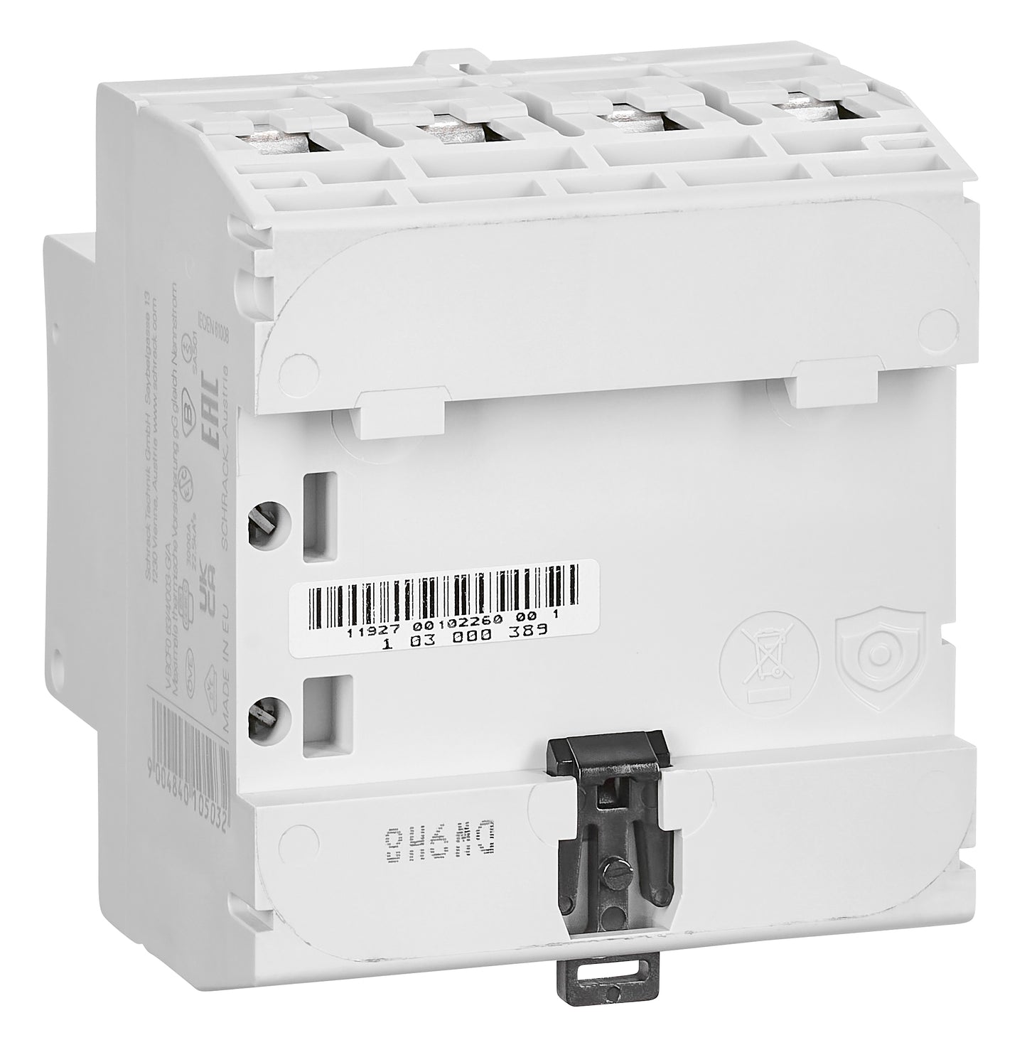 Residual current circuit breaker 63A, 4-p, 30mA, type A,G,V