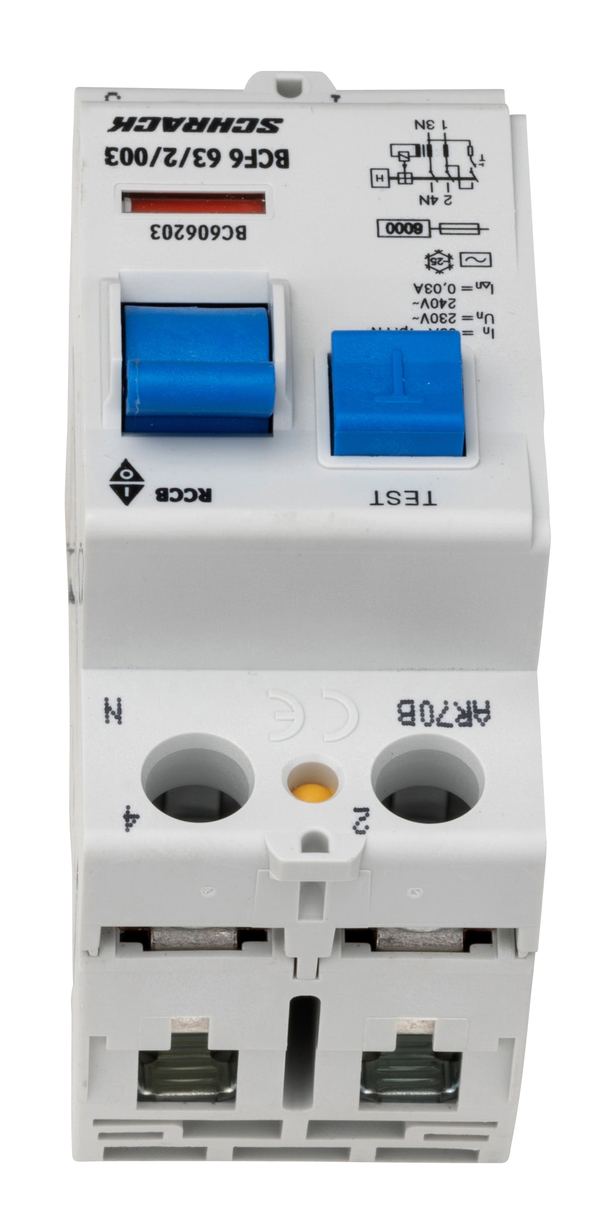 Intreruptor diferential 63A 2poli 30mA