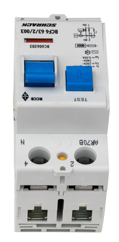 Intreruptor diferential 63A 2poli 30mA