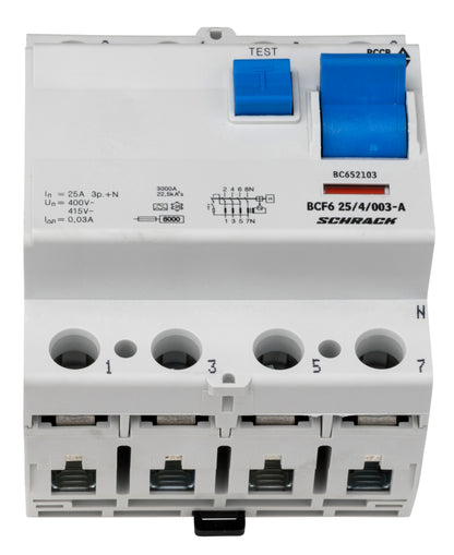 Intreruptor diferential 25A 4poli 30mA