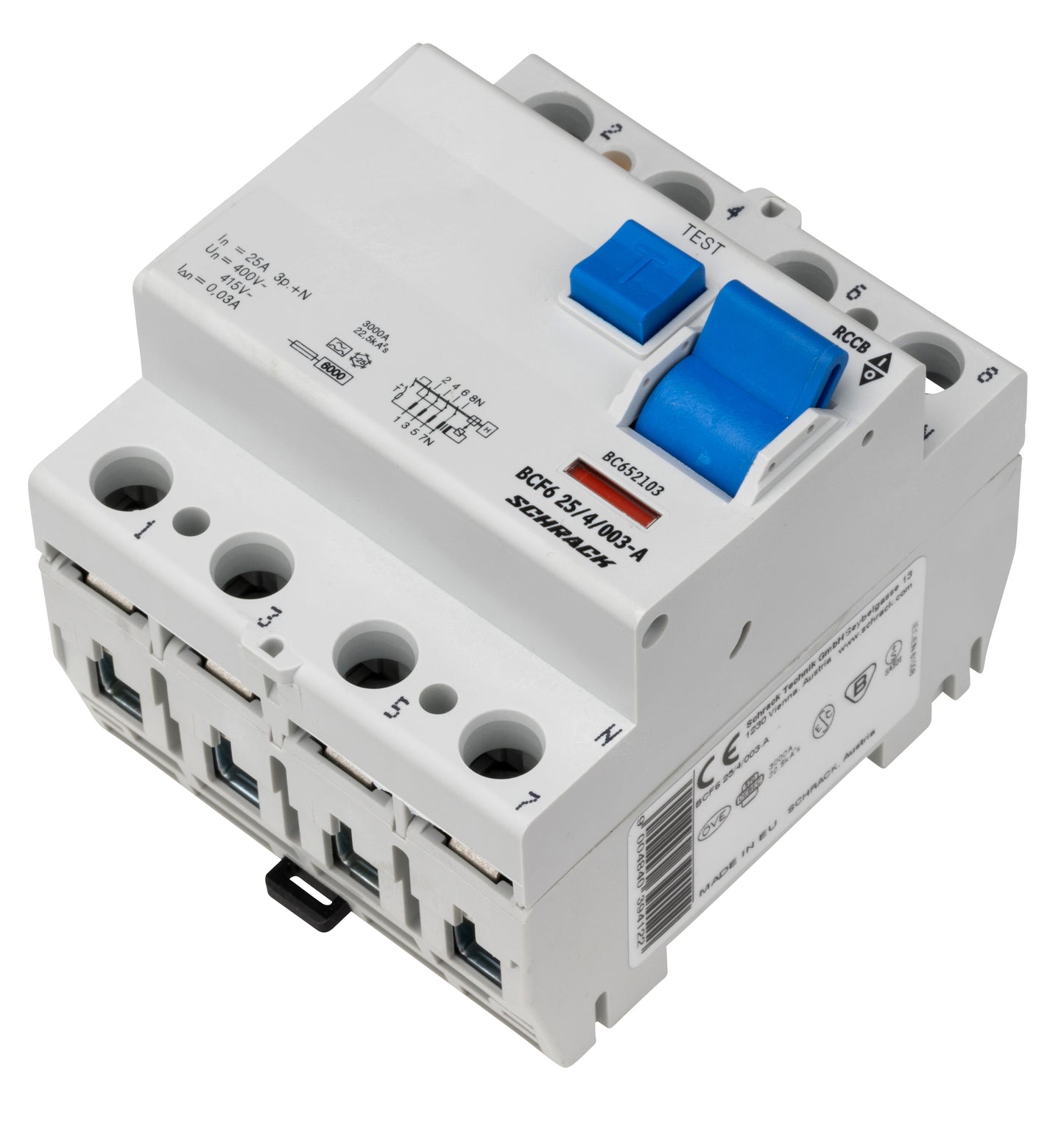 Intreruptor diferential 25A 4poli 30mA