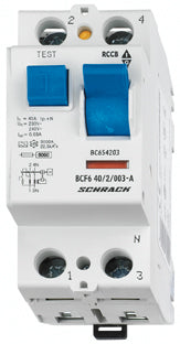 Intreruptor diferential 40A 2poli 300mA