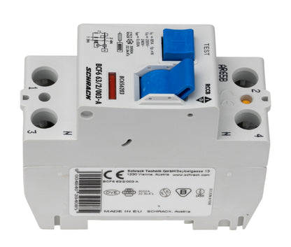 Intreruptor diferential 63A 2poli 30mA