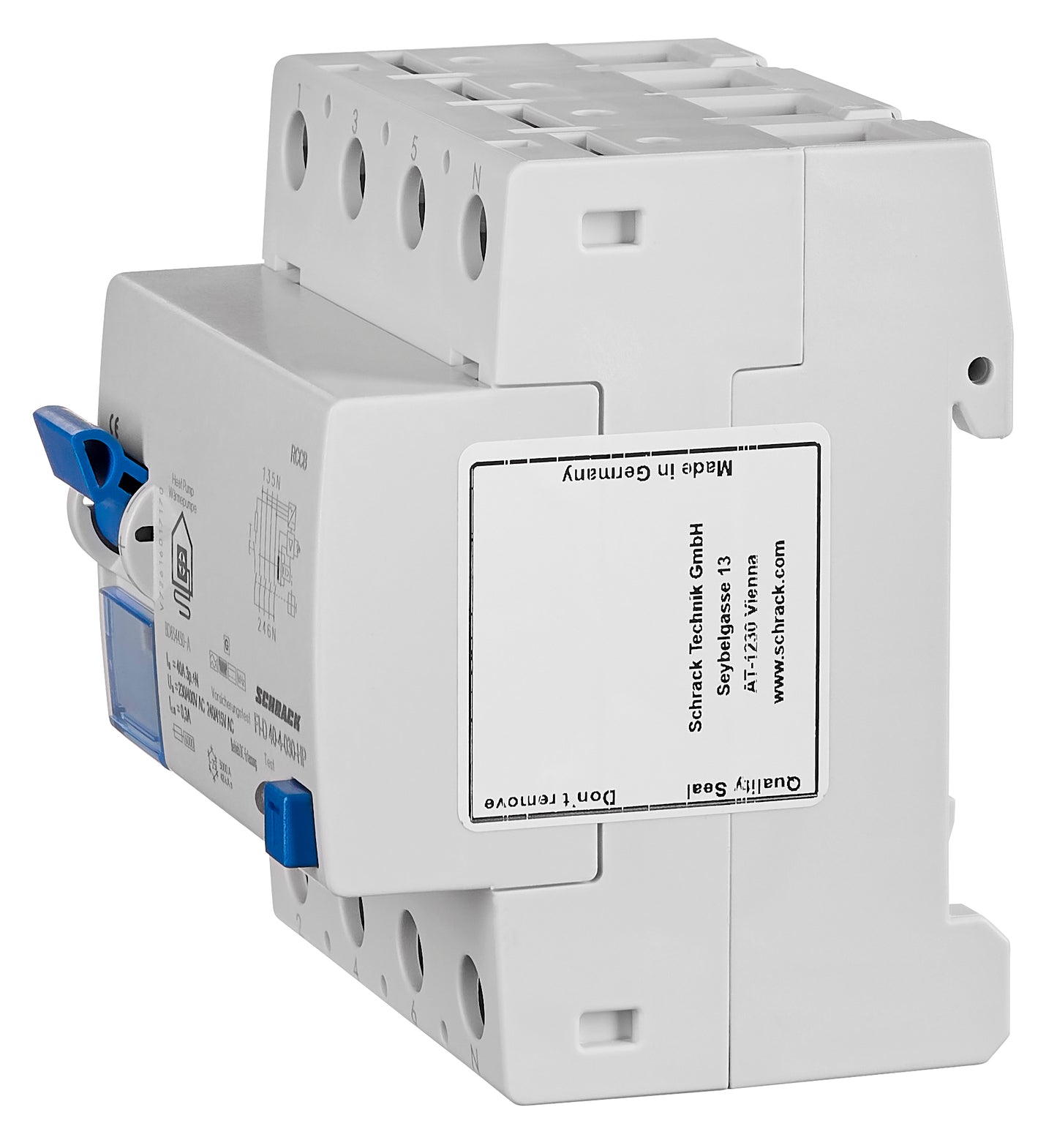 RCCB 40A, 4-pole, 300mA, Type B, for heat pumps