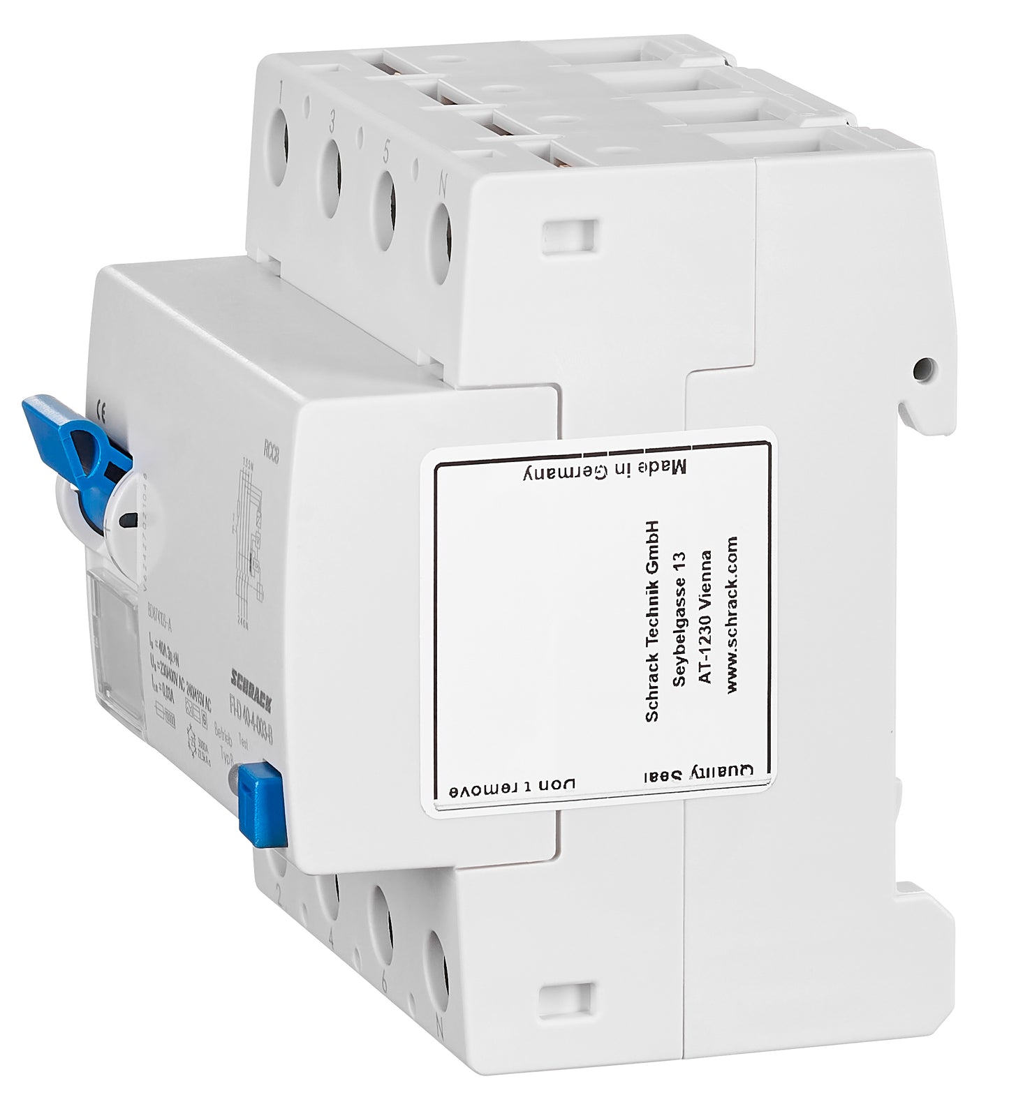 Întreruptor diferential 40A, 4-poli, 30mA, tip B