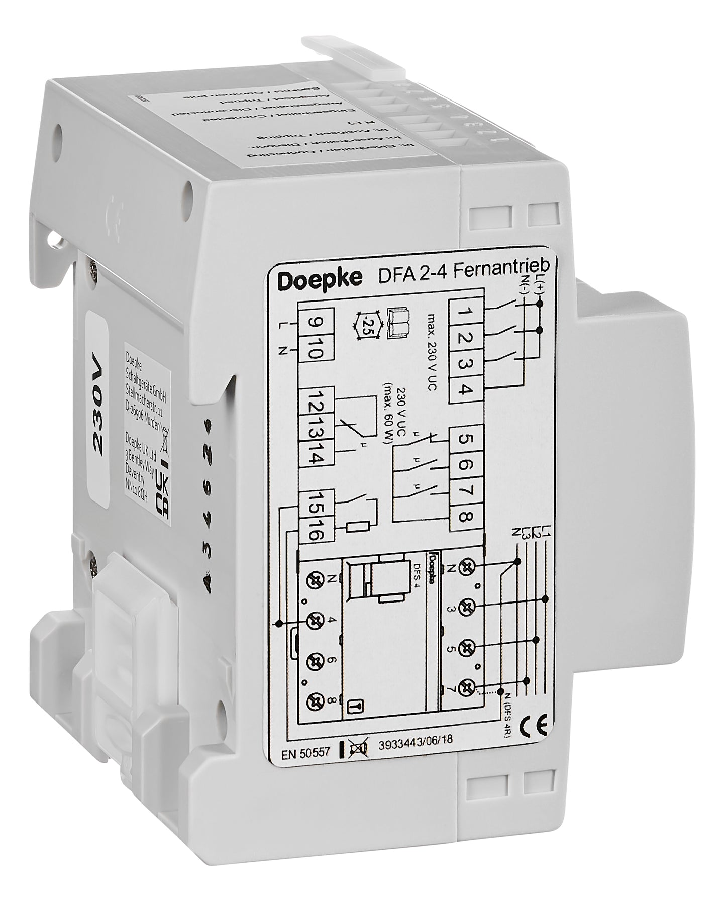 Remote and reactivation unit for RCCB, BD series, up to 63A