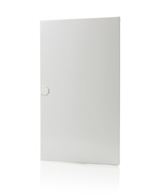 Uşă metalică pentru cofret aplicat BK003123, 3 rânduri