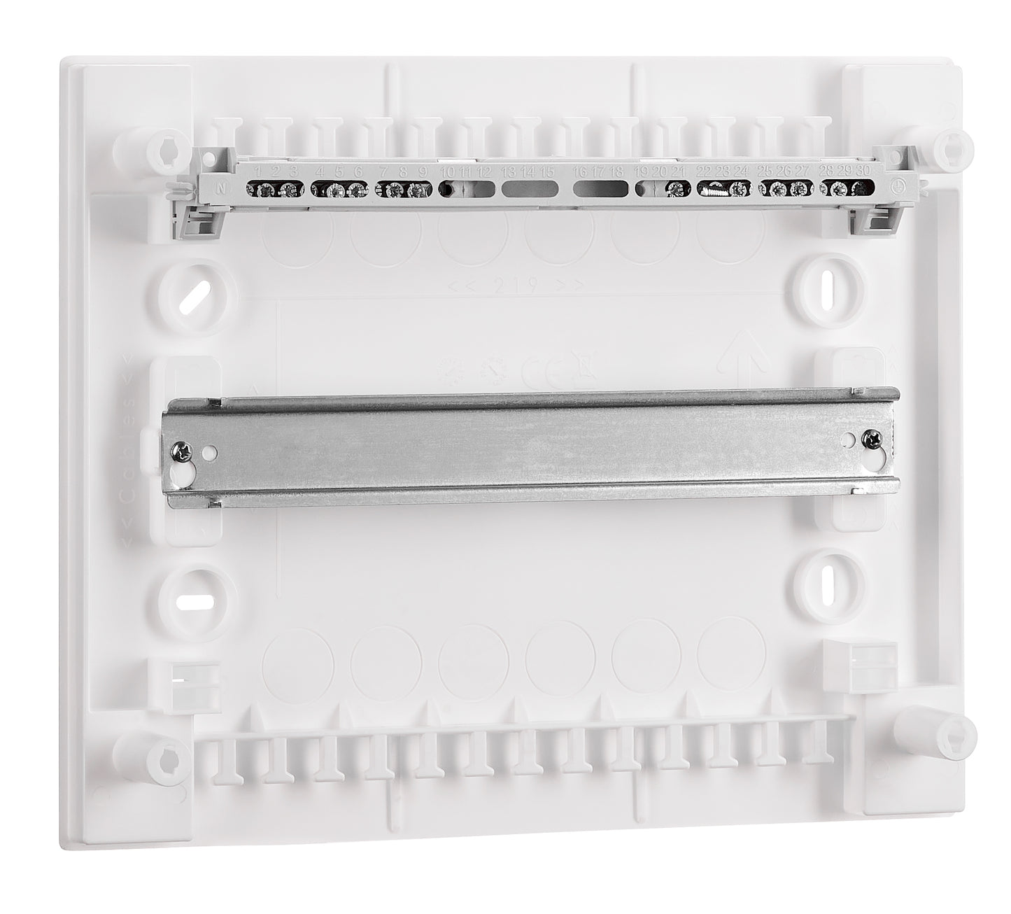 Cofret modular aplicat, 1 rând, 12UH (module), fără uşă