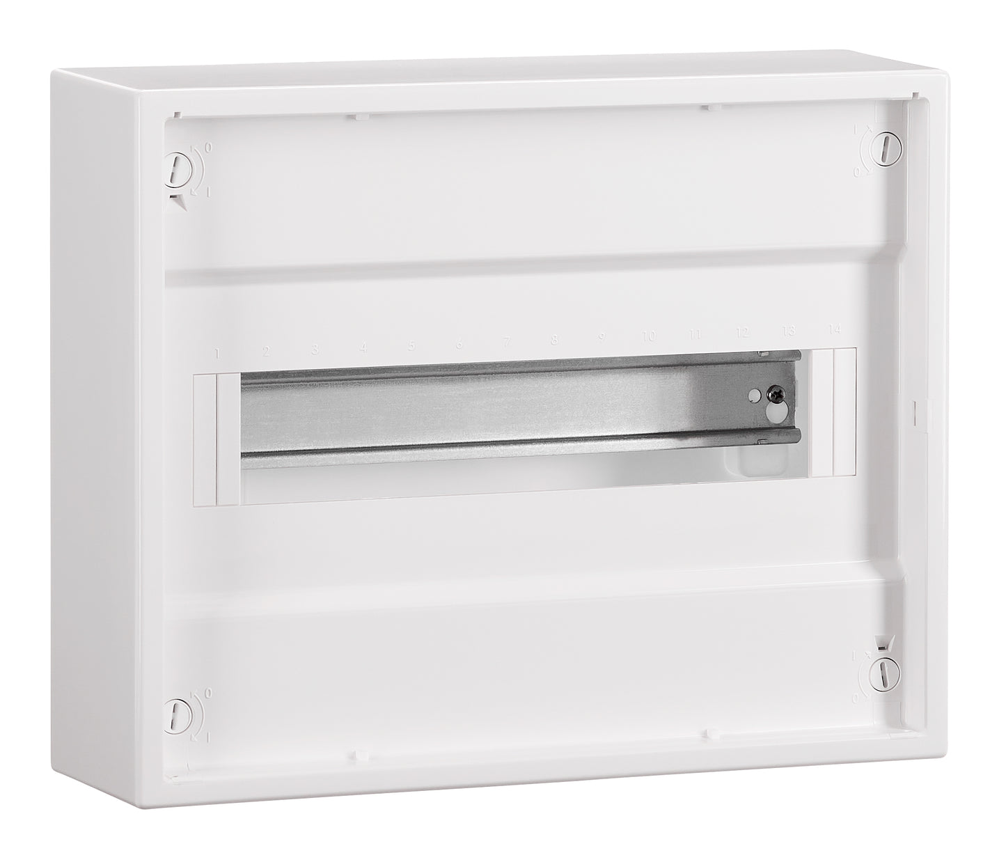 Cofret modular aplicat, 1 rând, 12UH (module), fără uşă