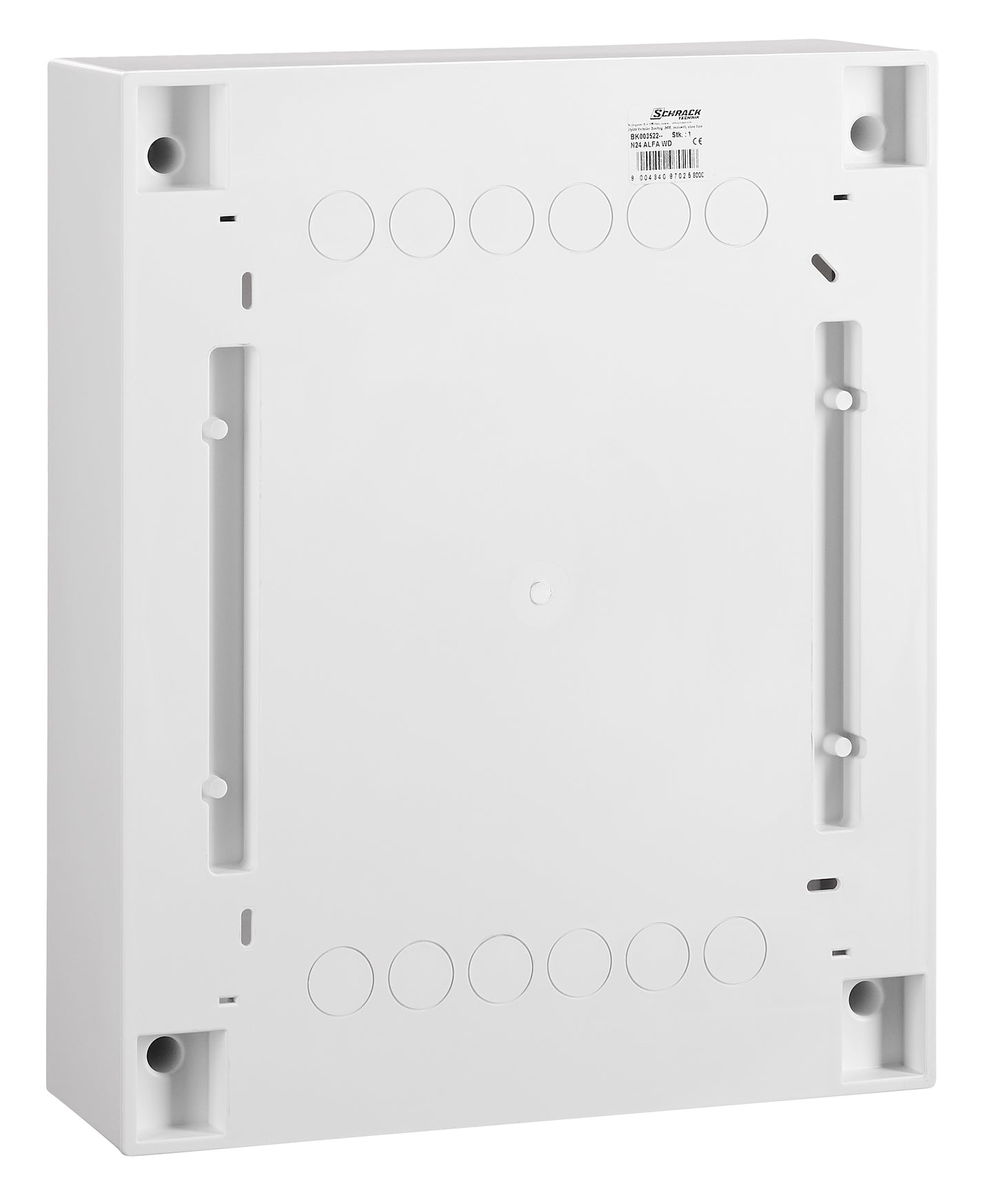 Cofret modular aplicat, 2 rânduri, 24UH (module), fără uşă