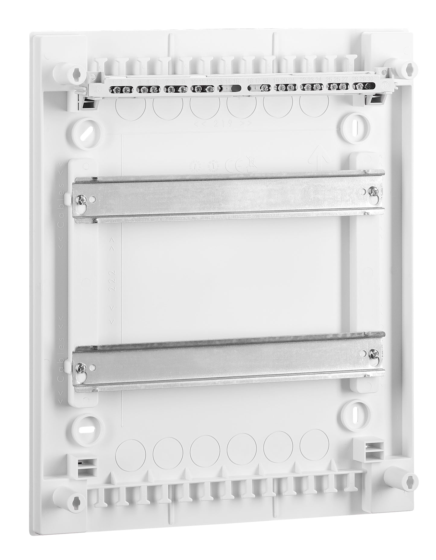 Cofret modular aplicat, 2 rânduri, 24UH (module), fără uşă