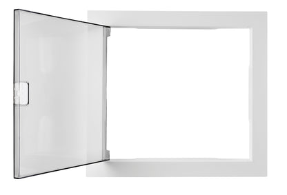 Ramă plastic+uşă transp.+insert 1 rând. 12/14UH (module)