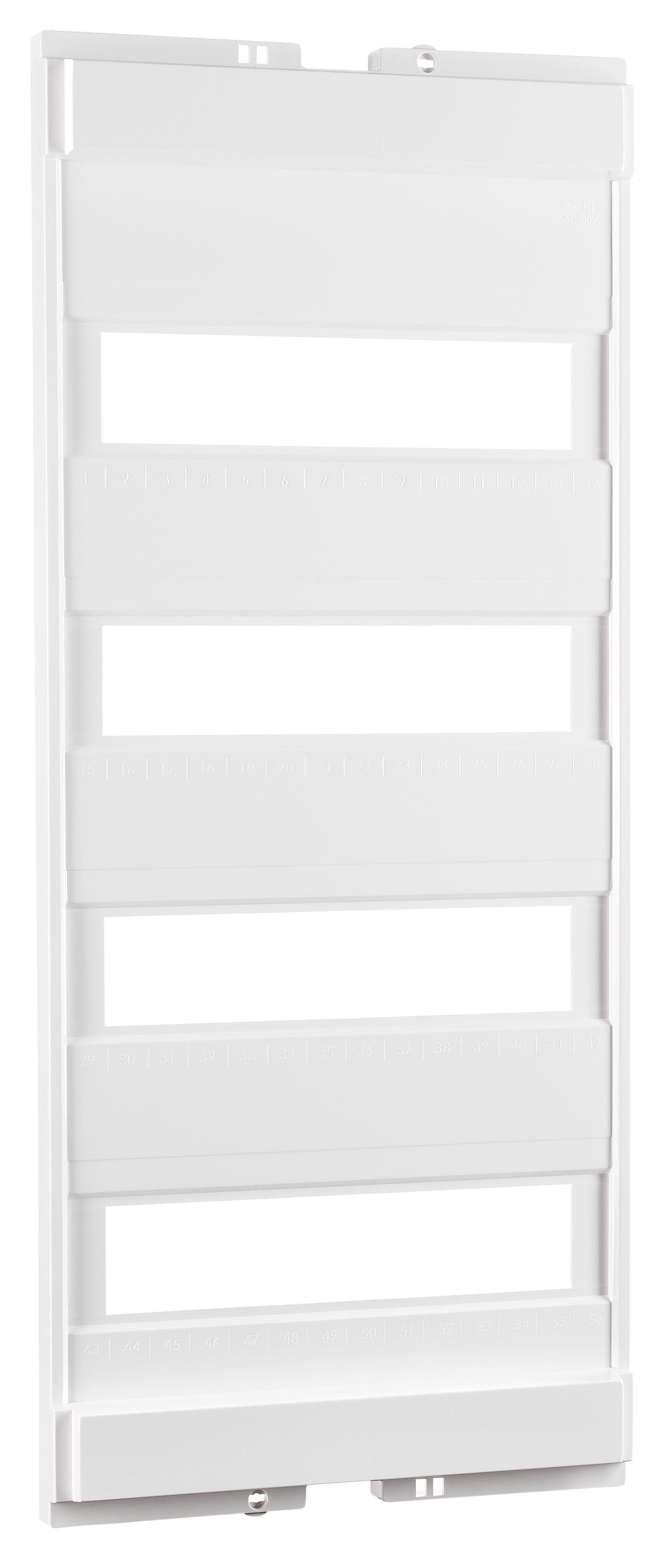 Ramă plastic+uşă plină.+insert 4 rând. 48/56UH (module)