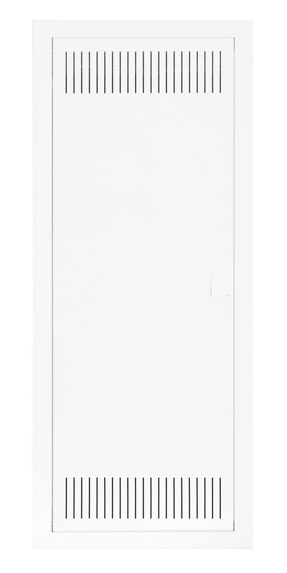 Cofret media combi cadru și ușă cu 5 rânduri verticale