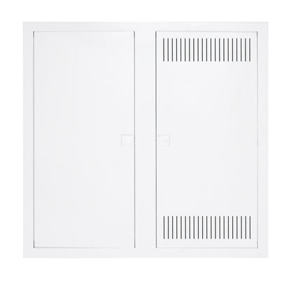 Cofret media combi cadru și ușă cu 4 rânduri orizontale