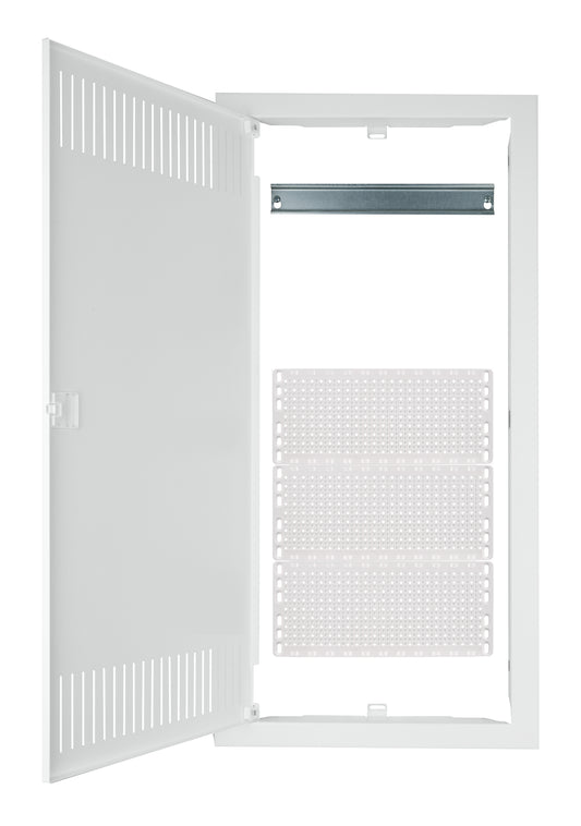 Cofret media combi cadru și ușă cu 4 rânduri verticale