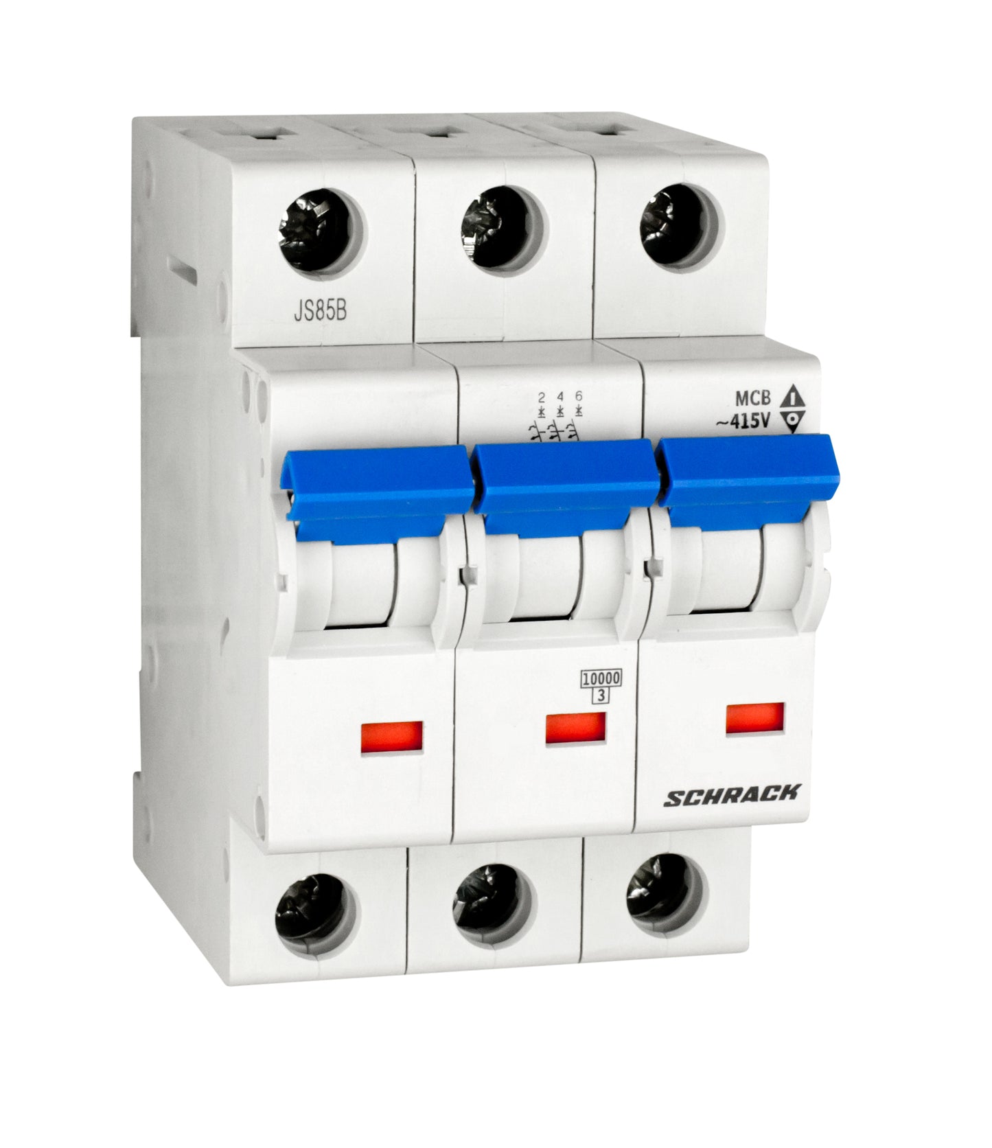 Miniature Circuit Breaker (MCB) B, 40A, 3-pole, 40° C, 10kA