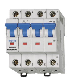Intreruptor automat B16/3+N 6kA