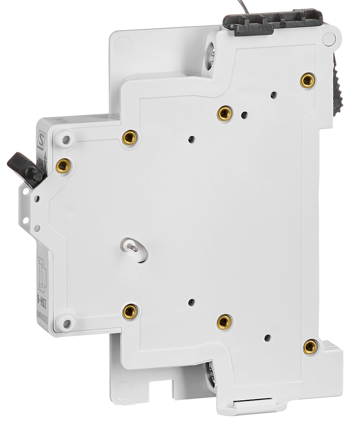 Contact auxiliar 5-250V/4A, 1 ND + 1 NI fix. cu înclichetare