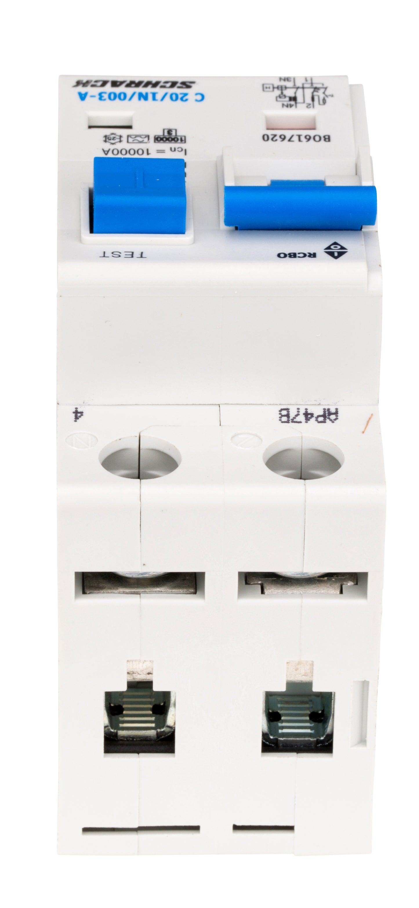 Întreruptor automat+diferenţial, C20/30mA, 10kA, tip A, 1P+N