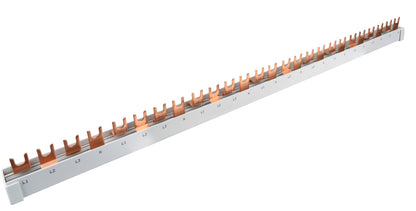 Baretă furcă,1xRCCB 4 poli, 2xMCB 3+N, 7xMCB 1+N,26 M,10 mmp