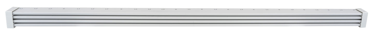 Baretă furcă,1xRCCB 4 poli, 2xMCB 3+N, 7xMCB 1+N,26 M,10 mmp