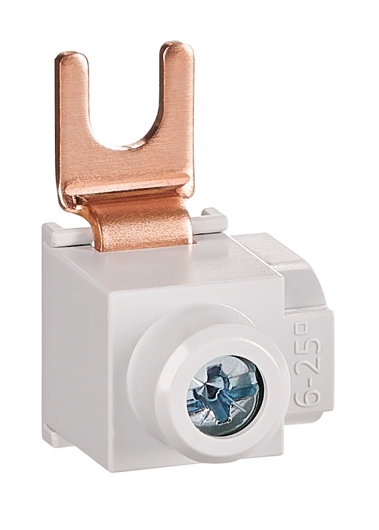 Connection Terminal, Fork, cross-wise, 6-25mm², Short
