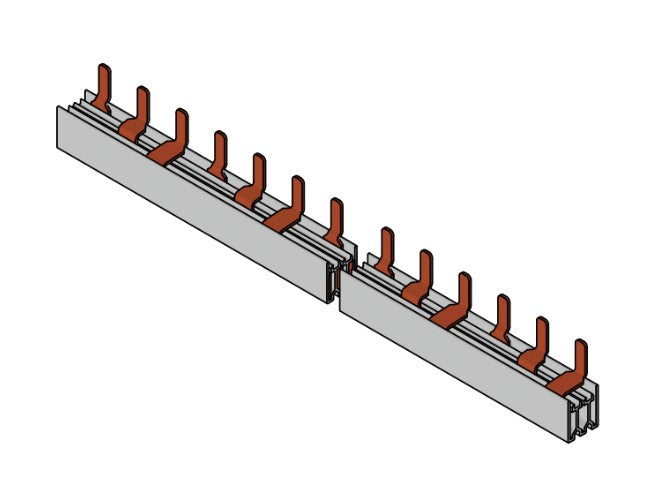 Bareta 3p pt.intr.auto.dif AI L1/L2/L3, 1m, 10mm², 18mm