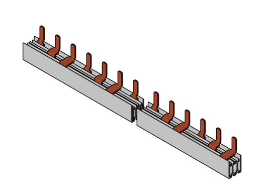 Bareta 3p pt.intr.auto.dif AI L1/L2/L3, 1m, 10mm², 18mm