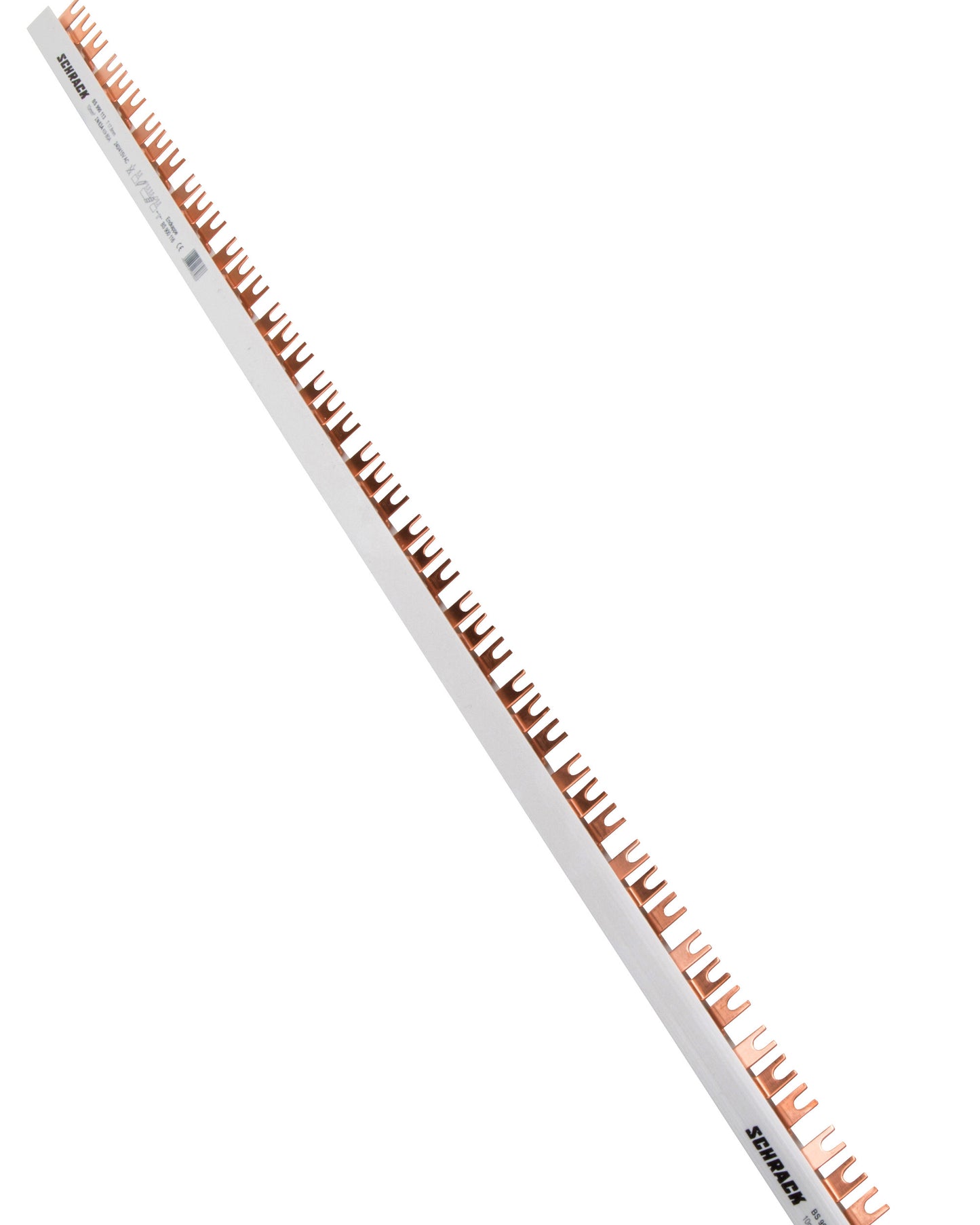Baretă cu contacte furcă 10 mm², 3P, L1/L2/L3,1m