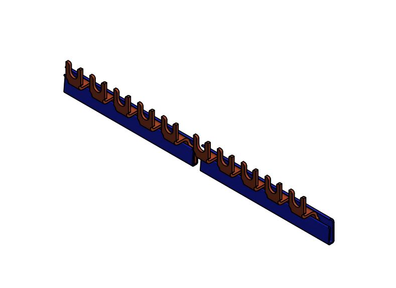 Bareta furca pt. nul 16mm², 1m