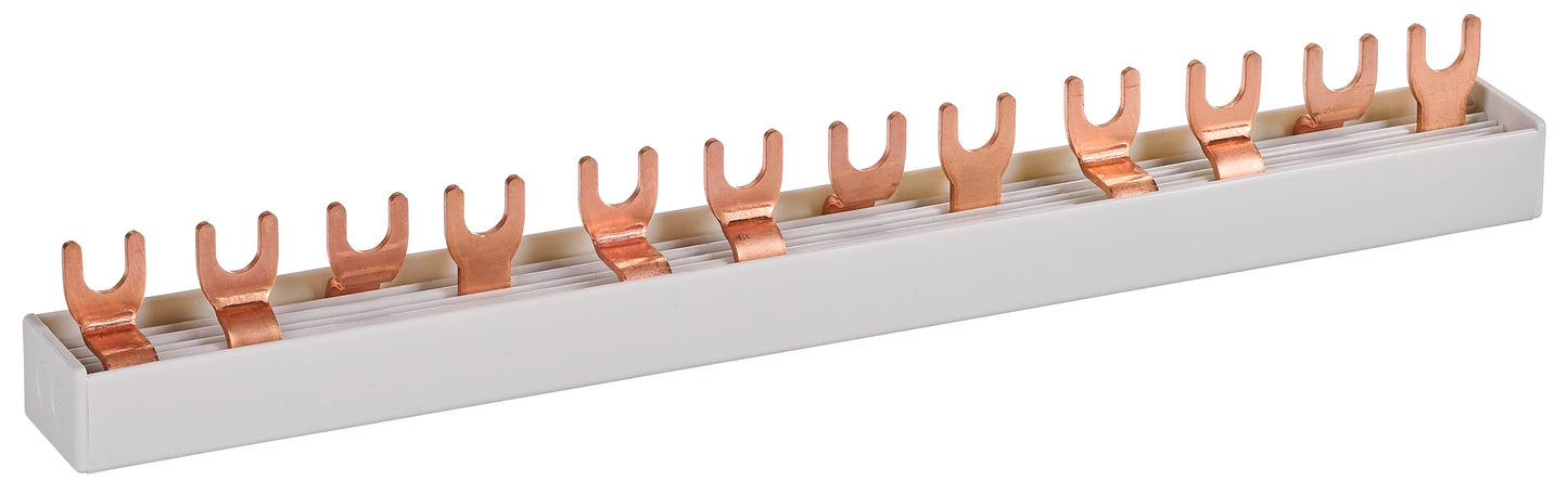 Bareta, 1dif 4P, 1 descarcator, 1 sig aut 3P+N, 12M, 10mm²