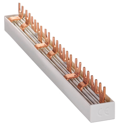 Bareta, 1dif 4P, 1 descarcator, 1 sig aut 3P+N, 12M, 10mm²