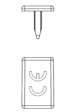 Capac protectie barete 2P 10mm²