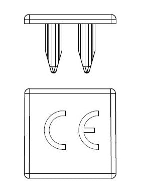 Capac protectie barete 3P 10mm²