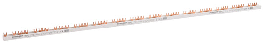 Baretă cu contacte furcă, 4P, L1/L2/L3/N, 10mmp, 1m, 56UH