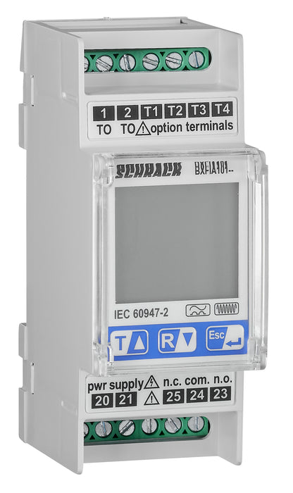 Releu deferențial tip A, cu display LCD, de la 30mA la 30A
