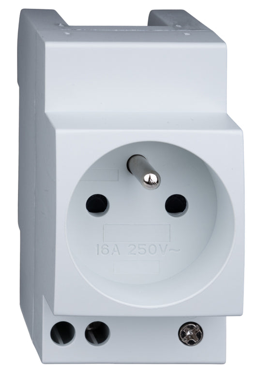 Priză modulară pin PE 16A, 250 V
