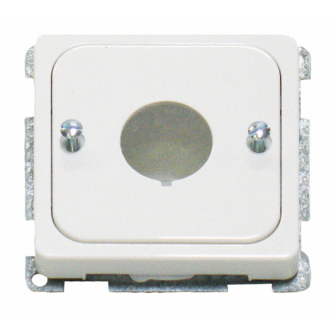 Masca cu decupaj 22,5mm, alb