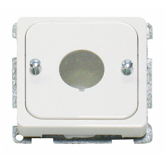 Masca cu decupaj 22,5mm, alb