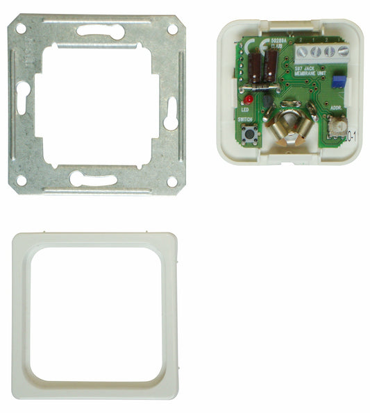 Buton apel+doza pt. buton fir alb