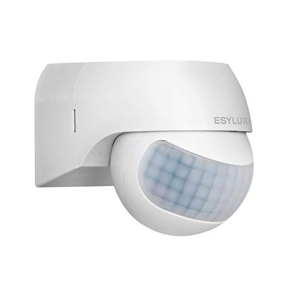 Detector de mişcare pentru montaj mural, 180°, D20m, IP44