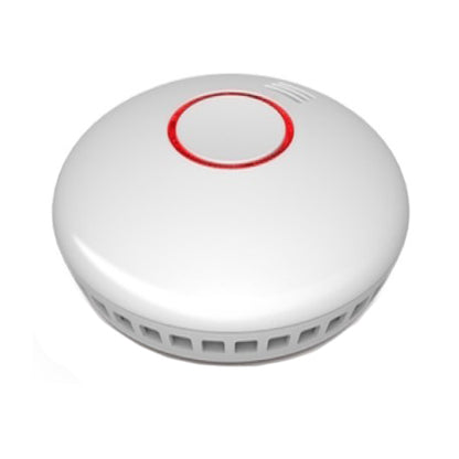 Detector de fum CYRUS wireless cu det. căldură integrat, alb