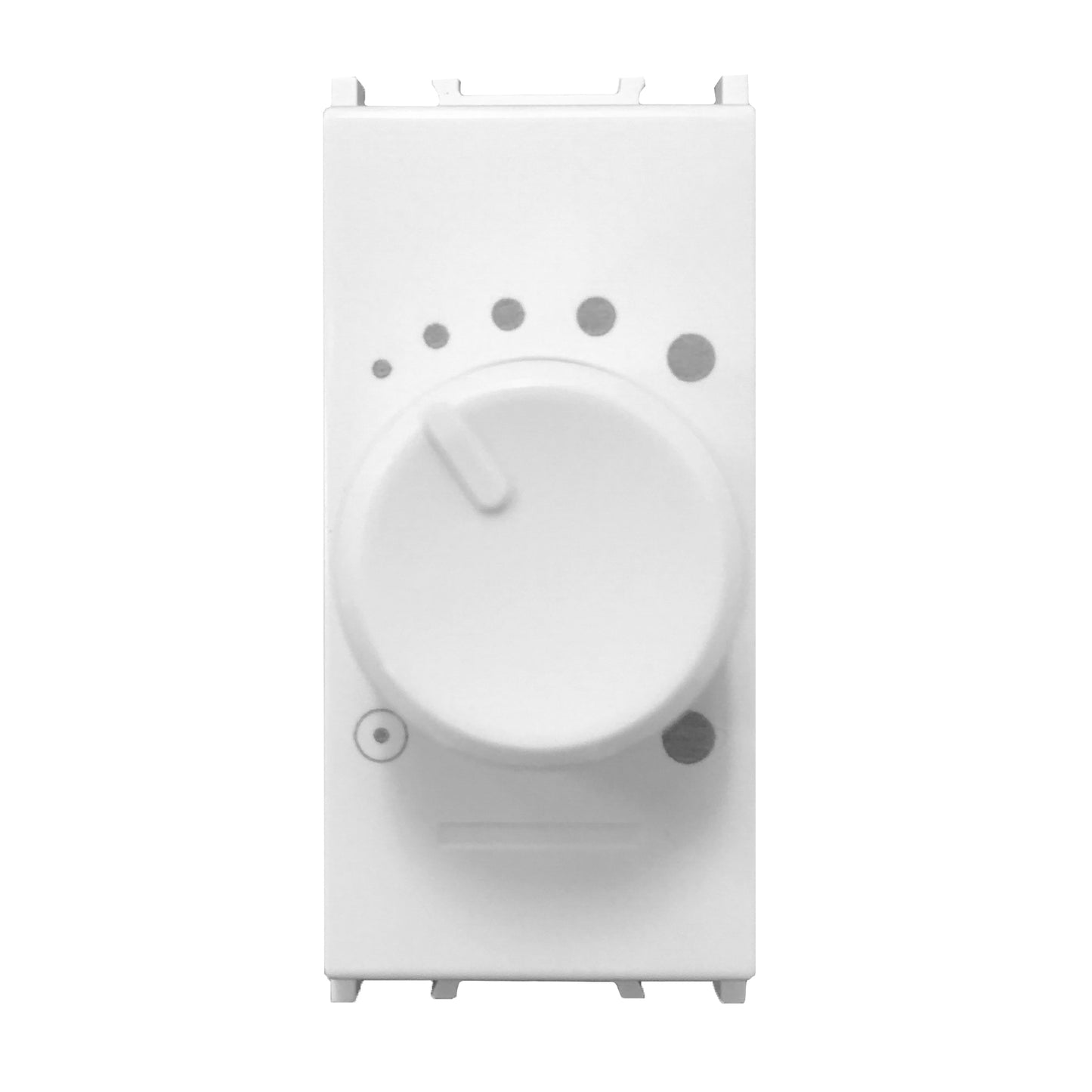 Insert dimmer cu buton rotativ, LED RLC 0-180W, 1M, alb
