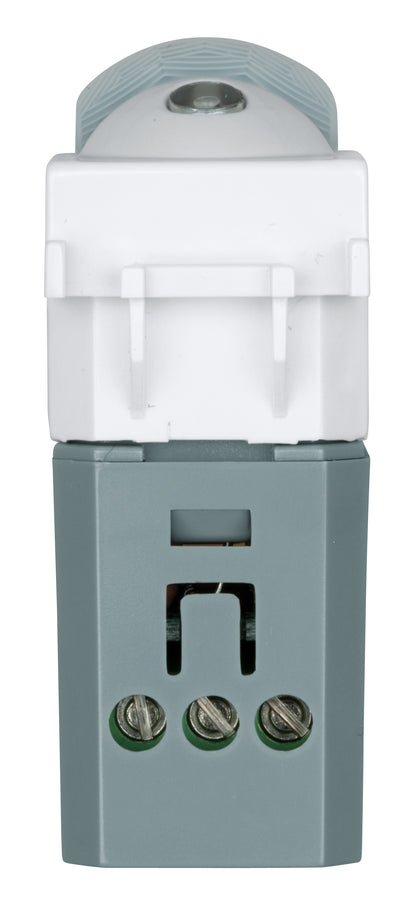 Detector de mişcare cu infraroşii, 110°, 8m, 5A, 1M, alb